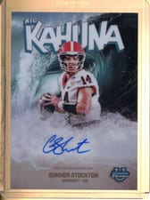 2025 Bowman University Chrome The Big Kahuna Autographs Gunner Stockton #BK-GS card