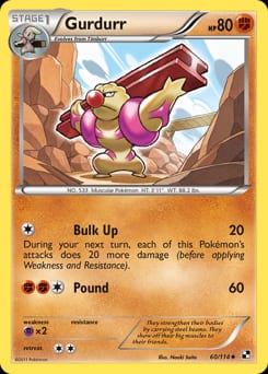 Black & White Gurdurr #60 card
