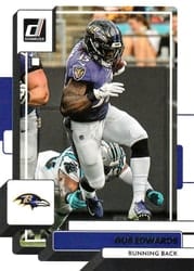 2022 Donruss Base Set Gus Edwards #191 card