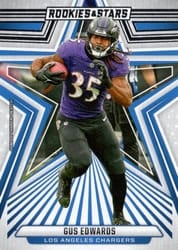 2024 Panini Rookies & Stars Base Set Gus Edwards #55 card