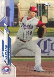 2020 Topps Pro Debut Base Set Gus Varland #PD-45 card