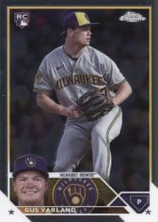 2023 Topps Chrome Update Base Set Gus Varland #USC173 card