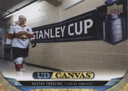 2024-25 Upper Deck UD Canvas Gustav Forsling #C148 card