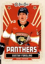 2025-26 O-Pee-Chee Base Retro Gustav Forsling #322 card