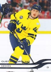 2025-26 Upper Deck Base Set Gustav Forsling #684 card