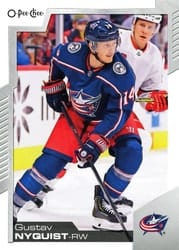 2020-21 O-Pee-Chee Base Set Gustav Nyquist #485 card