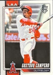 2026 Topps Base Set Gustavo Campero #627 card