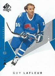 2018-19 SP Authentic Base Set Guy Lafleur #96 card