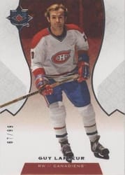 2019-20 Upper Deck Ultimate Collection Base Set Guy Lafleur #92 card