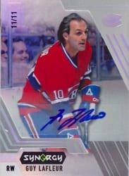 2020-21 Upper Deck Synergy Base Set Guy Lafleur #65 card
