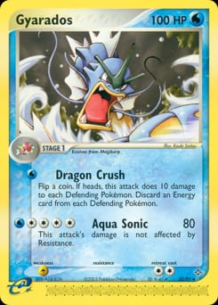 2003 Dragon Gyarados #32 card
