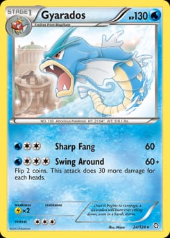 2012 Dragons Exalted Gyarados #24 card