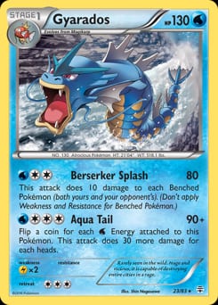 Generations Gyarados #23 card