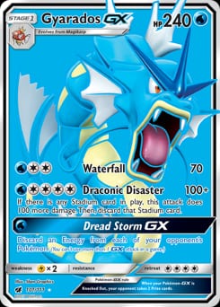 Crimson Invasion Gyarados-GX #101 card