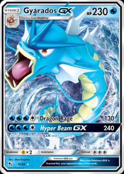 Hidden Fates Gyarados-GX #16 card
