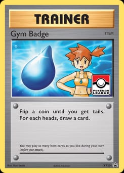 XY Black Star Promos Gym Badge #XY204 card