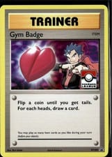 2013 XY Black Star Promos Gym Badge #XY207 card