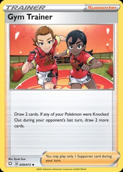 Shining Fates Gym Trainer #59 card