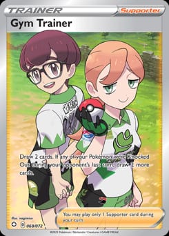 Shining Fates Gym Trainer #68 card