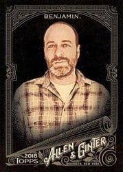 2018 Topps Allen & Ginter X Base Set H. Jon Benjamin #29 card