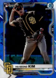 2021 Bowman Chrome Sapphire Edition Base Set Ha-Seong Kim #97 card