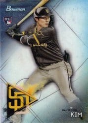 2021 Bowman Sterling Base Set Ha-Seong Kim #BSR-91 card