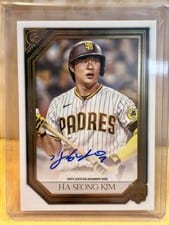 2021 Topps Gallery Rookie Autographs Ha-Seong Kim #RA-HK card