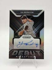 2022 Panini Prizm Debut Signatures Ha-Seong Kim #DS-HK card