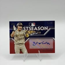 2023 Topps Postseason Performance Autographs Ha-Seong Kim #PPA-HK card