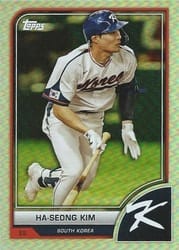 2023 Topps World Baseball Classic Base Set Ha-Seong Kim #93 card