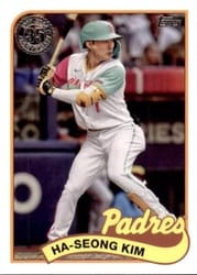 2024 Topps 1989 Topps Baseball 35th Anniversary (Series 2) Ha-Seong Kim #89B2-16 card