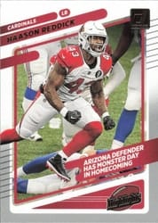 2021 Donruss Highlights Haason Reddick #HI-17 card