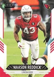 2021 Score Base Set Haason Reddick #248 card