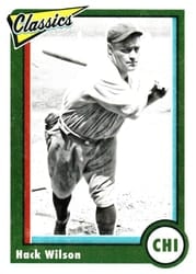 2023 Panini Chronicles Classics Hack Wilson #5 card