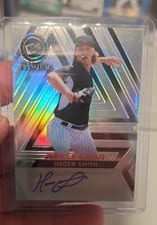 2024 Leaf Press Pass Premium Baseball Base Set Hagen Smith #27 card