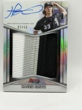 2025 Bowman's Best Prospect Patch Autographs Hagen Smith #PPA-HS card
