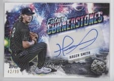 2025 Topps Pro Debut Future Cornerstones Autographs Hagen Smith #FC-HS card
