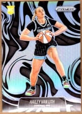 2025 Panini Prizm WNBA Abstract Hailey Van Lith #7 card