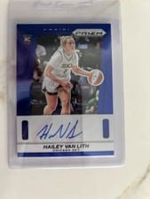 2025 Panini Prizm WNBA Throwback Signatures Hailey Van Lith #8 card