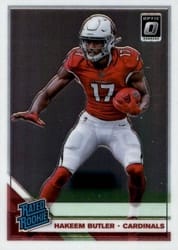 2019 Donruss Optic Base Set Hakeem Butler #166 card