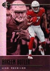 2019 Panini Illusions Base Set Hakeem Butler #100 card