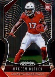 2019 Panini Prizm Base Set Hakeem Butler #350 card