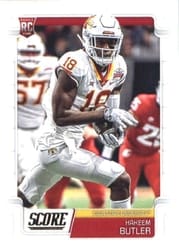 2019 Score Base Set Hakeem Butler #350 card