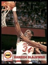 1993-94 Hoops Base Set Hakeem Olajuwon #81 card