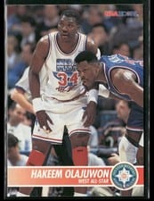1994-95 Hoops Base Set Hakeem Olajuwon #244 card