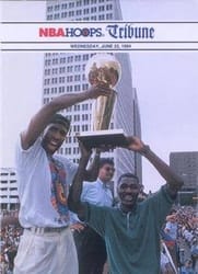 1994-95 Hoops Base Set Hakeem Olajuwon #273 card