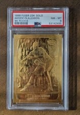 1998 Fleer 23KT Gold Hakeem Olajuwon card