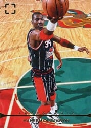 2021-22 Panini Photogenic Base Set Hakeem Olajuwon #43 card