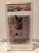 2023-24 Topps Royalty Royal Precedence Autographs Hakeem Olajuwon #RP-HO card
