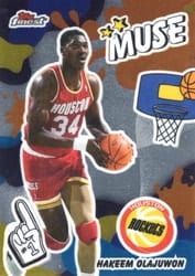 2025-26 Finest Muse Hakeem Olajuwon #M-17 card